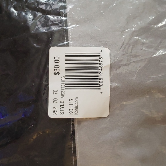 Sonoma Goods For Life® 7" Full Elastic-Waistband Swim Trunks Grey/Black XXL - Picture 2 of 6